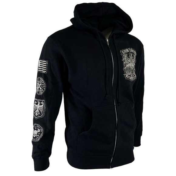 Xtreme Couture By AFFLICTION Men Hoodie CLUB CHAPTER - Picture 4 of 15
